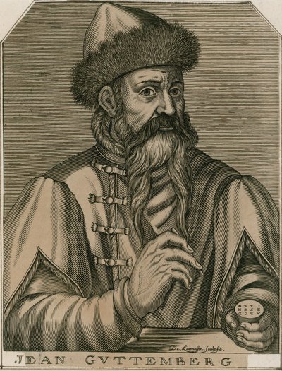 Jean Gutenberg by English School