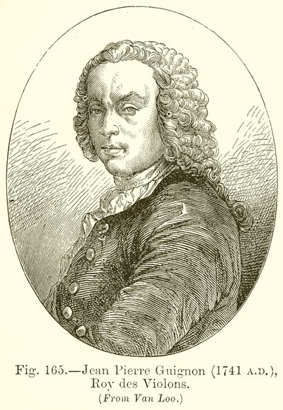 Jean Pierre Guignon, Roy des Kemanlar 1741 by English School