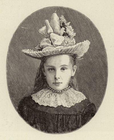 Jeanne Victoire Snooke (gravür) by English School