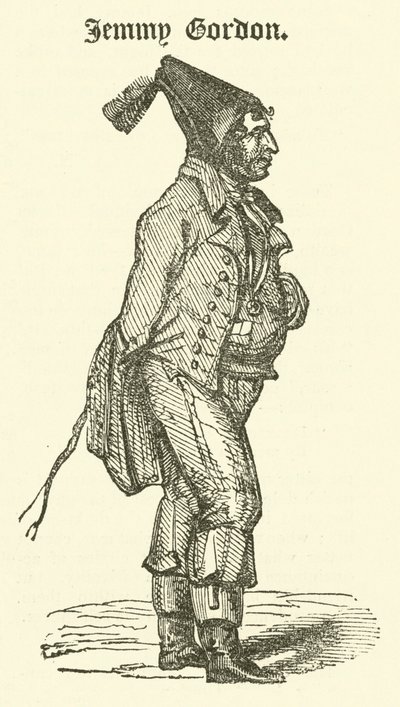 Jemmy Gordon (gravür) by English School