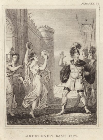 Jephthahs Döküntü Yemini by English School