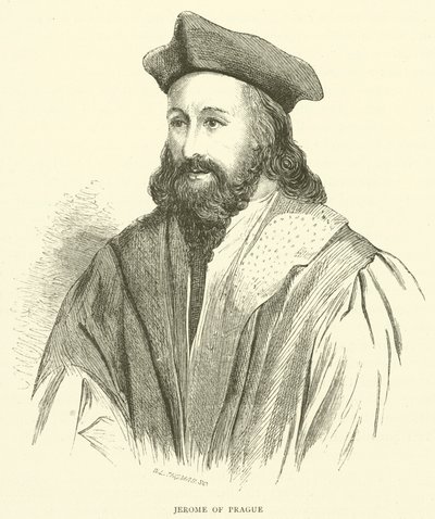 Praglı Jerome (gravür) by English School