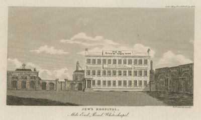 Yahudiler Hastanesi, Mile End Yolu, Whitechapel by English School