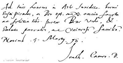 Joachim Chamberlain by English School