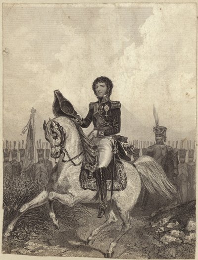 Napoli Kralı Joachim Murat by English School