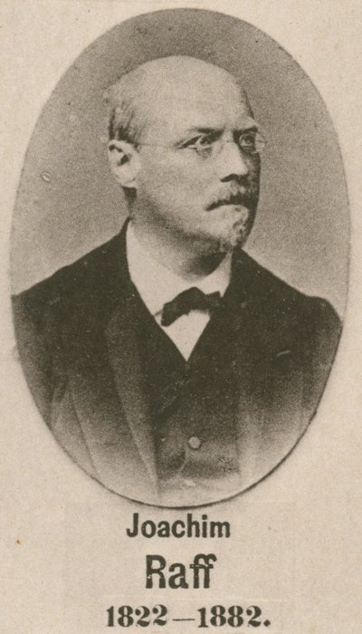 Joachim Raff (gravür) by English School