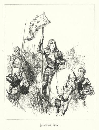 Joan of Arc (gravür) by English School