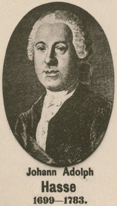 Johann Adolph Hasse (gravür) by English School