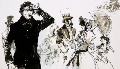 Johann Strauss düğmeli paltosunu giydi by English School