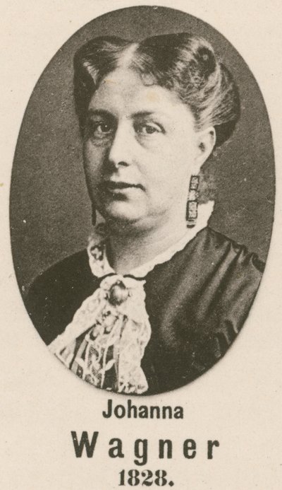 Johanna Wagner (gravür) by English School
