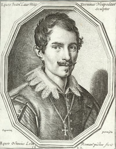Johannes Laurentius Bernini, Napoliten heykeltıraş by English School