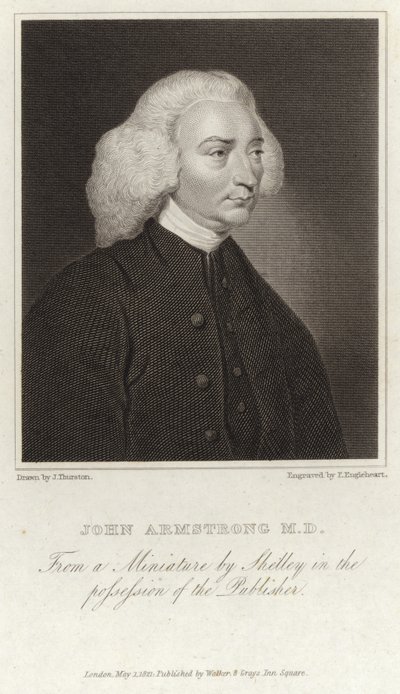 John Armstrong - İskoç şair ve hekim (1709?1779) by English School