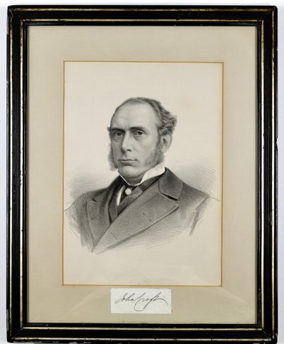 John Croft (çerçeveli baskı) by English School
