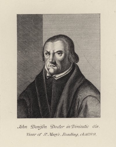 John Denison (gravür) by English School