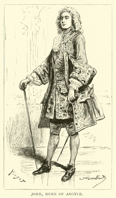 John, Argyle Dükü by English School