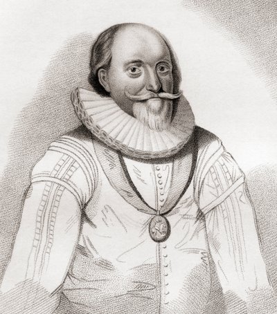 John Erskine, 2./19. Mar Kontu, c.1558 –1634. İskoç politikacı. 1797'de yayınlanan Iconographia Scotica veya Portraits of Illustrious Persons of Scotland'dan. by English School