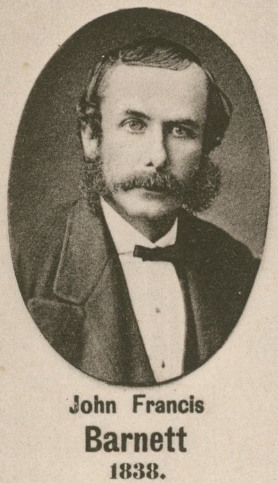 John Francis Barnett (gravür) by English School