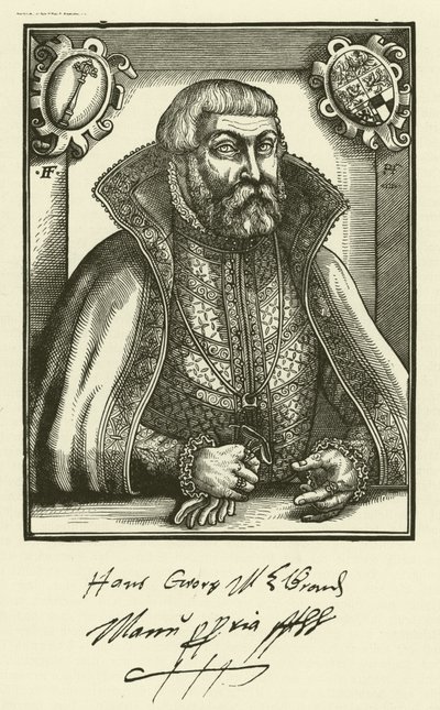 John George, Brandenburg Seçmeni by English School