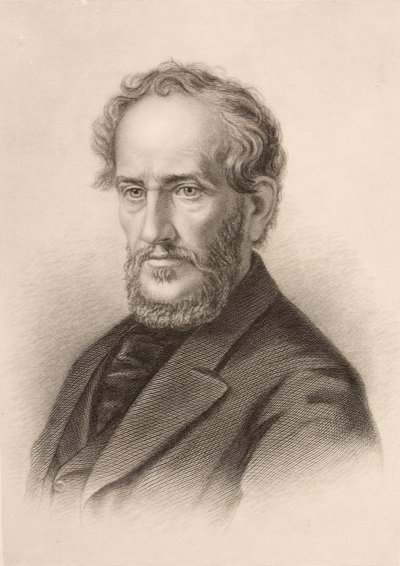 John Howard Payne, Amerikalı oyun yazarı ve aktör (gravür) by English School