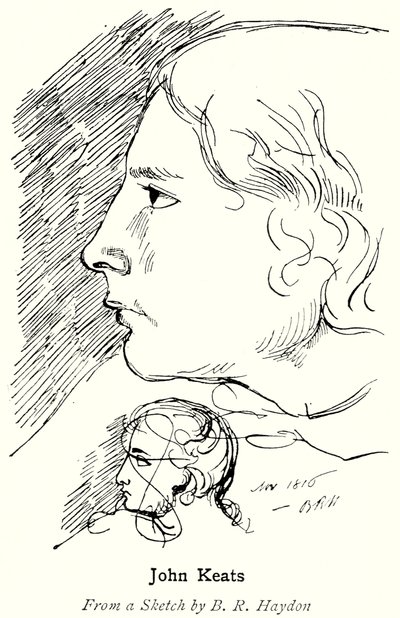 John Keats (gravür) by English School