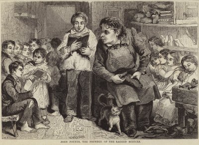 Düzensiz okulların kurucusu John Pounds by English School