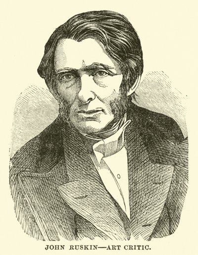 John Ruskin, Sanat Eleştirmeni by English School
