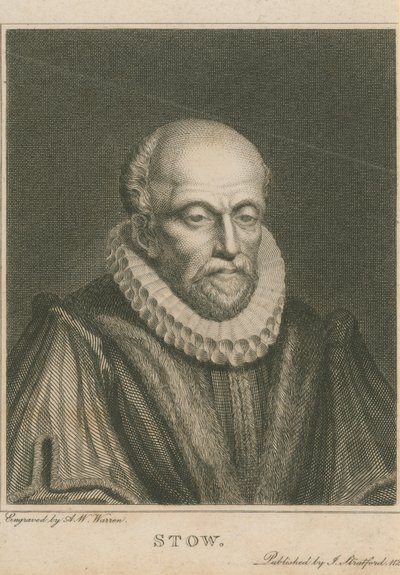 John Stow, tarihçi ve antikacı by English School