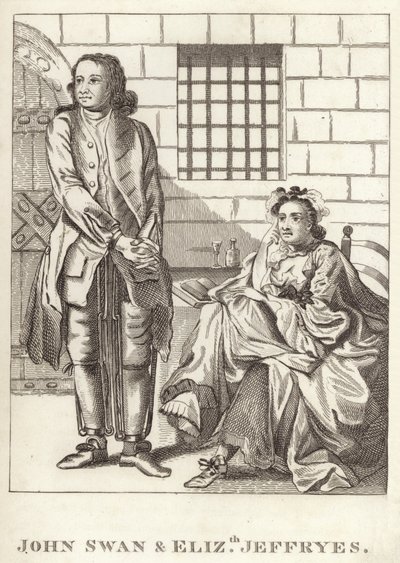 John Swan ve Elizabeth Jeffryes by English School