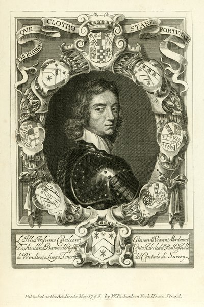 John, Vikont Mordaunt by English School
