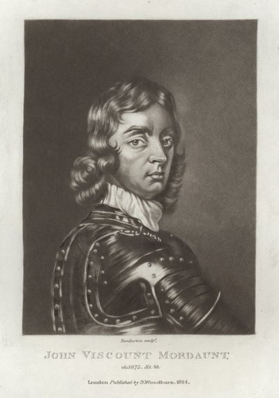 John Vikont Mordaunt by English School
