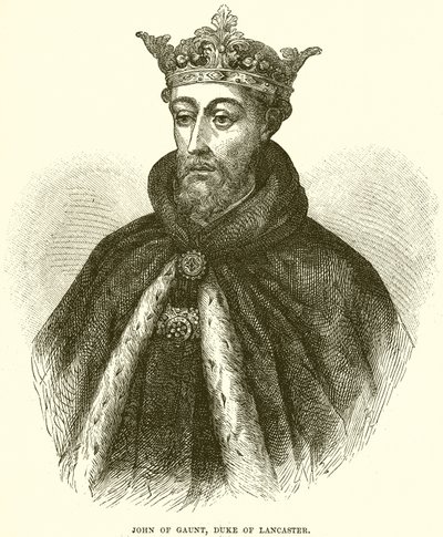 John of Gaunt, Lancaster Dükü by English School