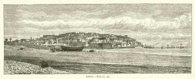 Joppa, Acts, ix, 36 (gravür) by English School
