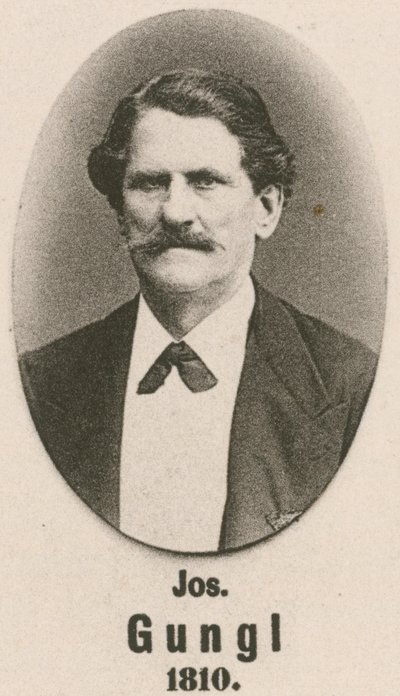 Joseph Gungl (gravür) by English School