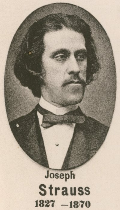 Joseph Strauss (gravür) by English School