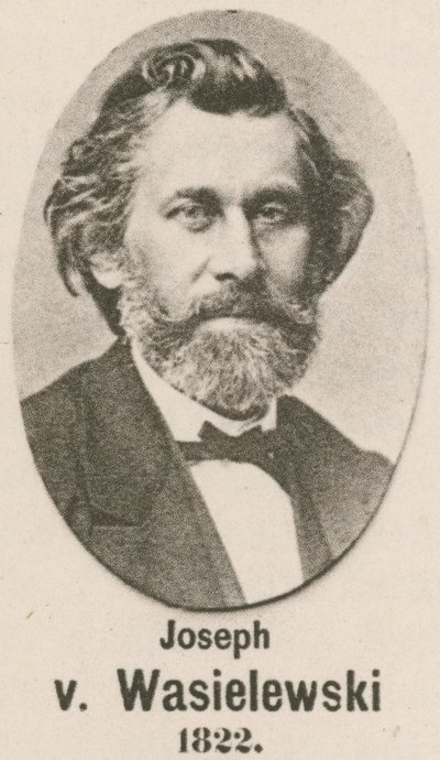 Joseph von Wasielewski (gravür) by English School