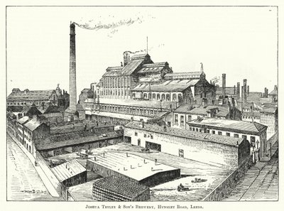 Joshua Tetley ve Oğlunun Bira Fabrikası, Hunslet Yolu, Leeds by English School