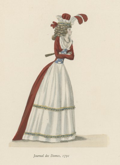 Dames Dergisi, 1791 by English School