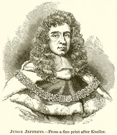 Yargıç Jeffreys by English School