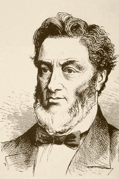 Jules Favre (litho) by English School