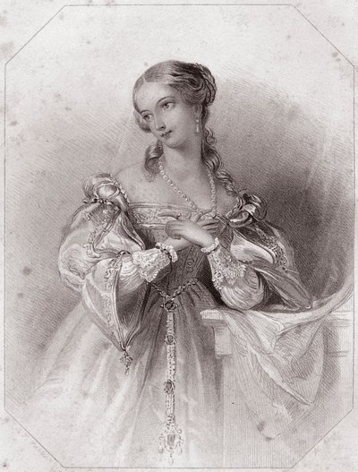 Juliette (Romeo ve Juliet - Romeo ve Juliet) - “” Galerie des femmes de Shakespeare, Londra