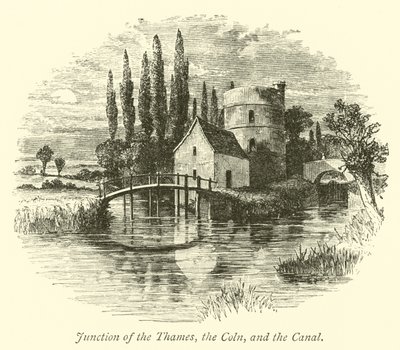 Thames, Coln ve Kanalın Kavşağı by English School