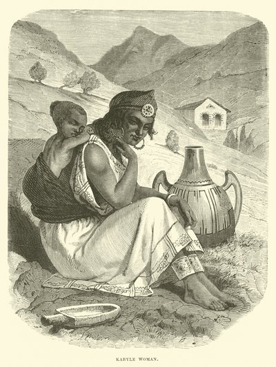 kabili kadın by English School