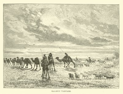 Kalmuk Tatarları by English School
