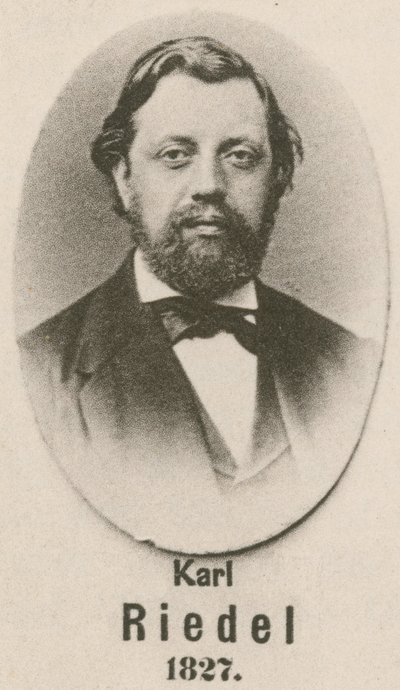 Karl Riedel (gravür) by English School