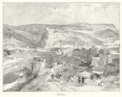 Kars (gravür) by English School