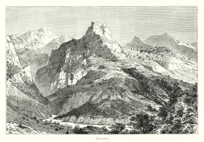 Karytena (gravür) by English School