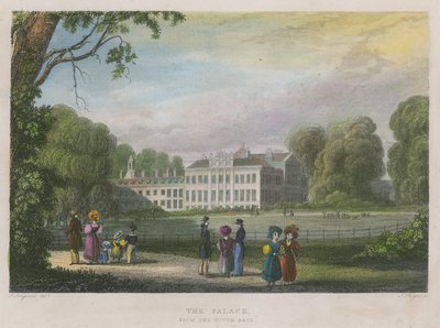 Kensington Sarayı, Londra, güneydoğudan by English School