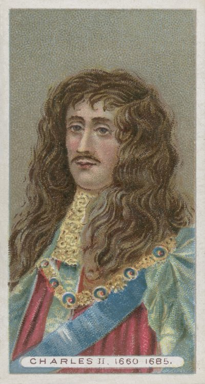 Kral II. Charles by English School
