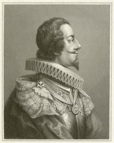 Kral I. Charles (gravür) by English School