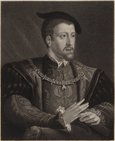 Kral Charles V by English School